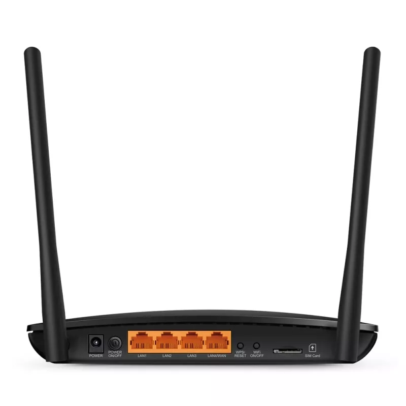 TP-Link Archer MR200 bezvadu maršrutētājs Fast Ethernet divjoslu (2.4 GHz / 5 GHz) 4G Melns