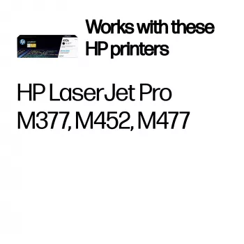 HP 410X High Yield melns oriģinālais lāzerprintera tonera kasetne
