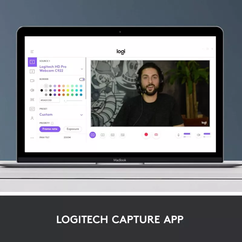 LOGITECH C920 HD Pro tīmekļa kamera - USB