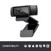 LOGITECH C920 HD Pro tīmekļa kamera - USB