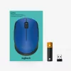 Logitech M171 bezvadu pele RF optiskā 1000 DPI, zila