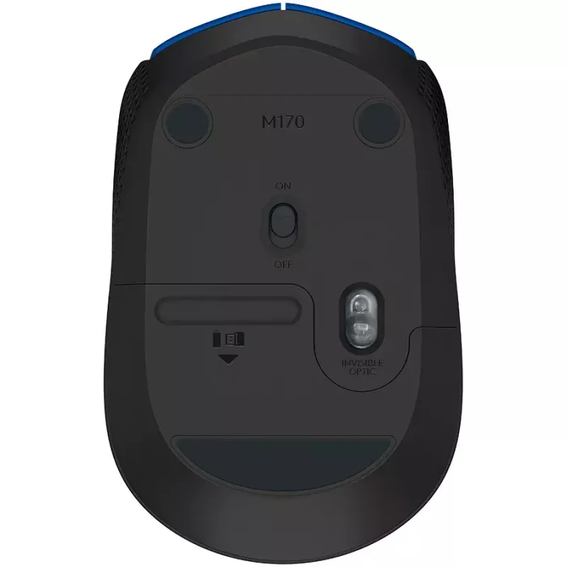 Logitech M171 bezvadu pele RF optiskā 1000 DPI, zila