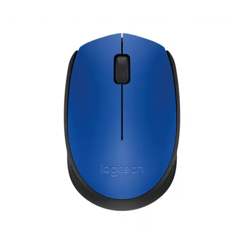 Logitech M171 bezvadu pele RF optiskā 1000 DPI, zila