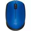 Logitech M171 bezvadu pele RF optiskā 1000 DPI, zila