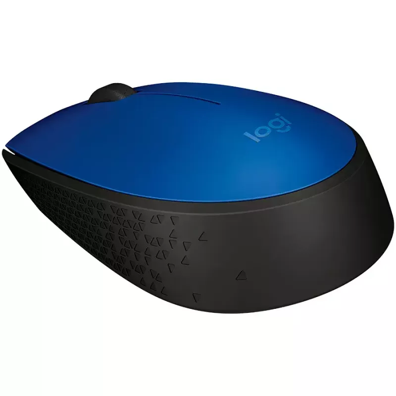 Logitech M171 bezvadu pele RF optiskā 1000 DPI, zila
