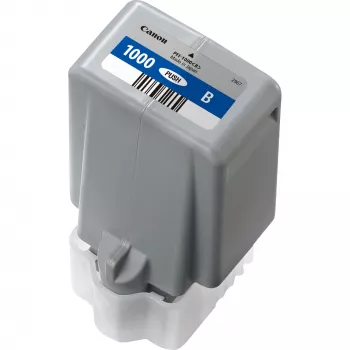 Canon PFI-1000B Zilā tintes kasetne, pigmenta tinte, 80 ml, 4875 lapas