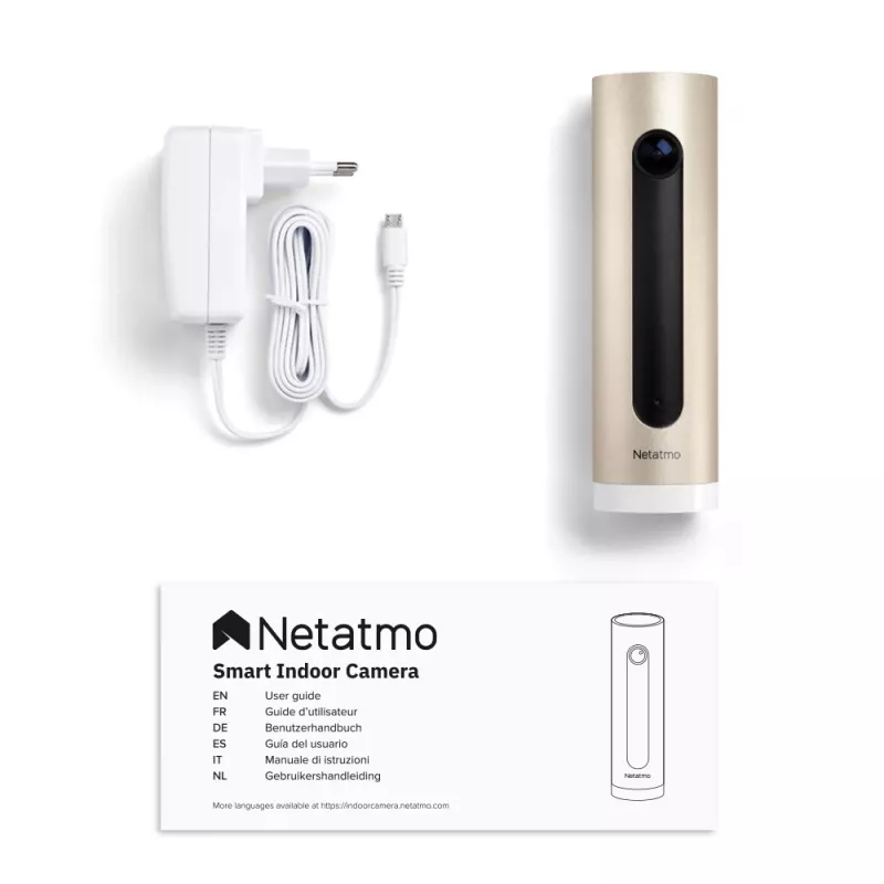 Netatmo Welcome Iekštelpu IP drošības kamera 1920 x 1080 pikseļi Galds