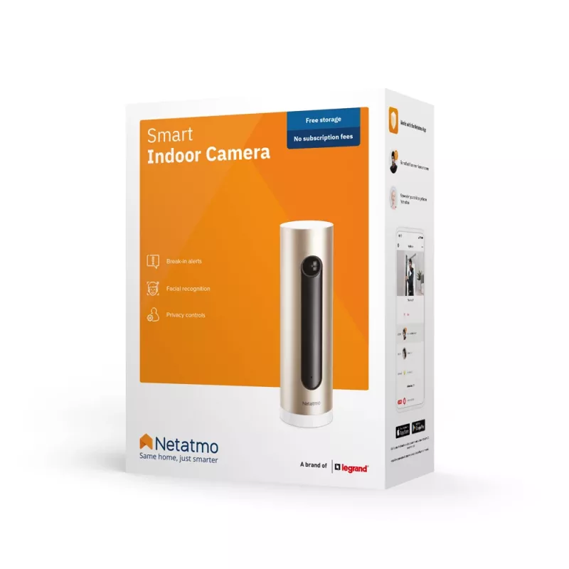 Netatmo Welcome Iekštelpu IP drošības kamera 1920 x 1080 pikseļi Galds