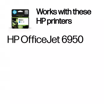 HP 903XL High Yield Cyan Original Printera kasetne, Ciāna, 1 gab., 750 lapas