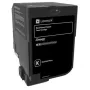 Lexmark 74C20K0 (CS720/CS725/CX725) tonera kasetne, 3000 lpp., melna
