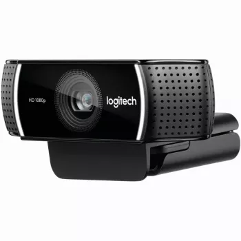 Logitech C922 1920 x 1080pikseļi USB melna tīmekļa kamera