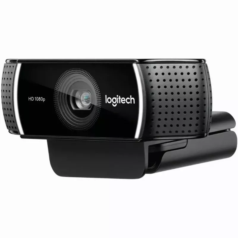 Logitech C922 1920 x 1080pikseļi USB melna tīmekļa kamera