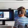 Logitech C922 1920 x 1080pikseļi USB melna tīmekļa kamera