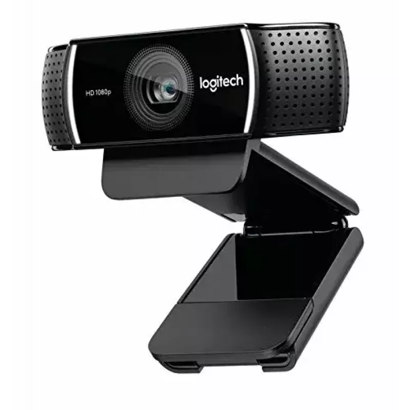 Logitech C922 1920 x 1080pikseļi USB melna tīmekļa kamera