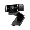 Logitech C922 1920 x 1080pikseļi USB melna tīmekļa kamera