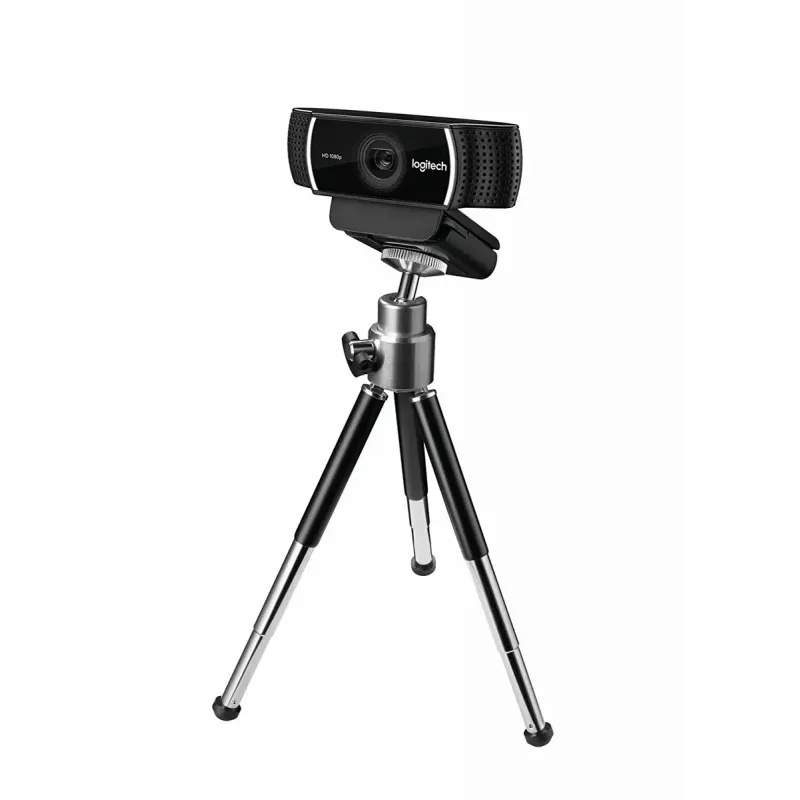 Logitech C922 1920 x 1080pikseļi USB melna tīmekļa kamera