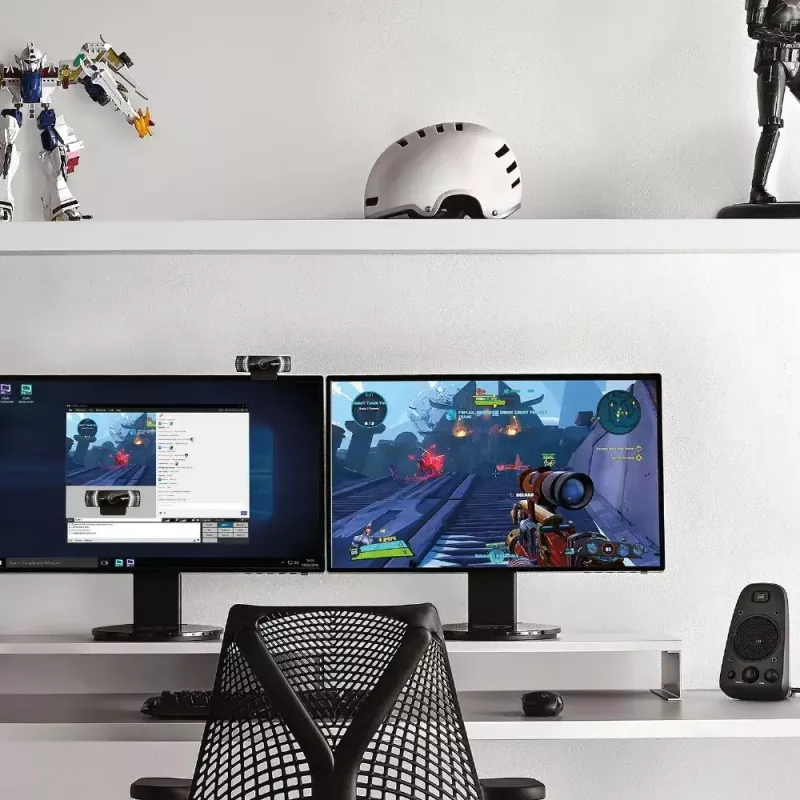 Logitech C922 1920 x 1080pikseļi USB melna tīmekļa kamera