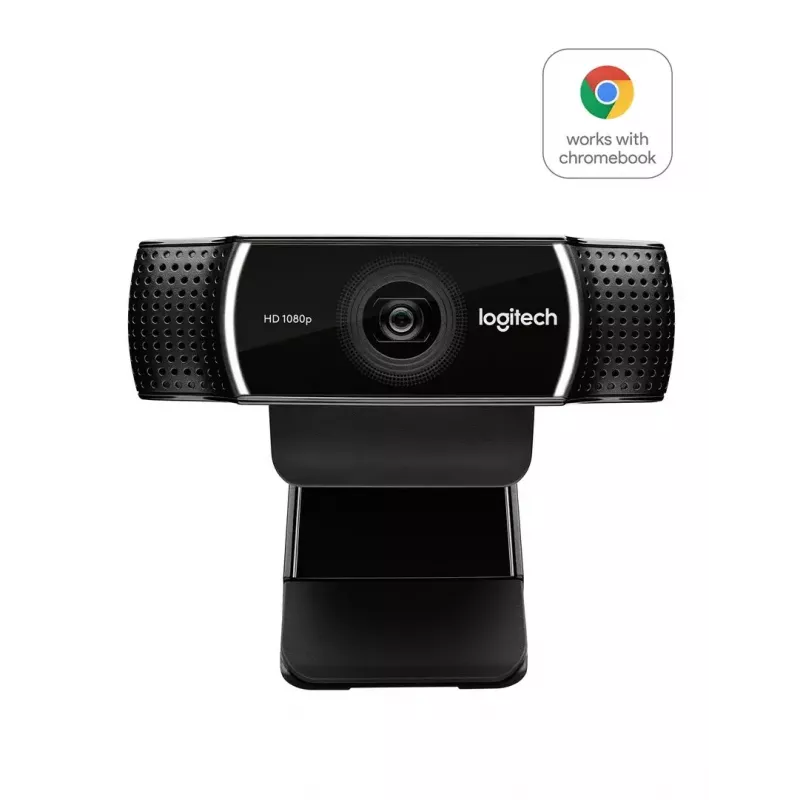 Logitech C922 1920 x 1080pikseļi USB melna tīmekļa kamera