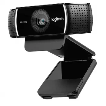 Logitech C922 1920 x 1080pikseļi USB melna tīmekļa kamera
