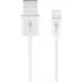 GOOBAY Lightning uz USB A uzlādes un sinhronizācijas kabelis 1m, 5W/1A, balts