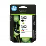 HP 302 2-pakas Melnā/Krāsu oriģinālās tintes kasetnes