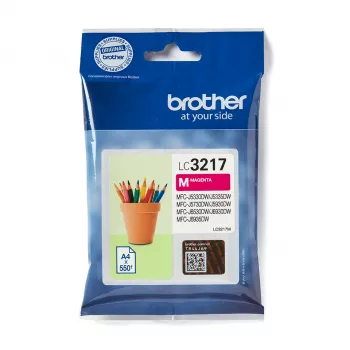 Brother LC3217M tintas kasetne 1 gab. Oriģināla Magenta