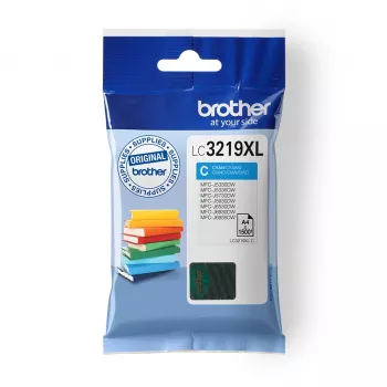 Brother LC3219XLC tintas kasetne 1 gab. Oriģināla Augstas (XL) ietilpības Ciāna
