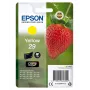 Epson Strawberry Singlepack Yellow 29 Claria Home Ink, standarta ienesīgums, dzeltena, pigmenta tinte, 3.2 ml, 1 gab., 180 lpp.
