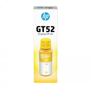 HP GT52 Dzeltens oriģinālās tintes pudele