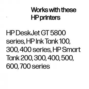 HP GT52 Dzeltens oriģinālās tintes pudele