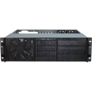 Servera korpuss Inter-Tech 3U-30240 Rack Melns
