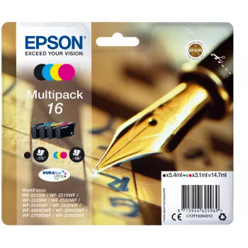 Epson Ink C13T16264012 Multipack BK, C, M, Y