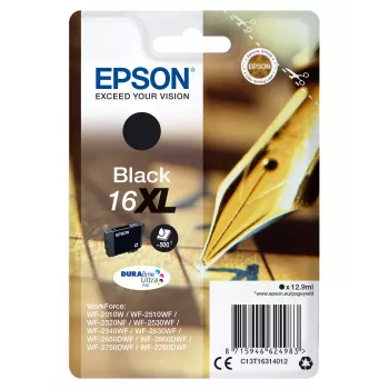 Epson 16XL DURABrite Ultra Ink vienkrāsas kasetne melna