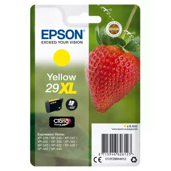 Epson 29XL Claria Home Ink dzeltenā viena kasetne (High Yield)