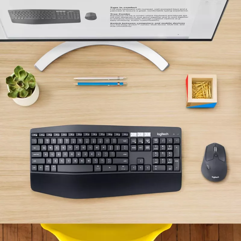 LOGITECH Bezvadu komplekts MK850 Performance 2.4GHz - QWERTZ Vācu