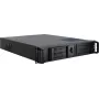 Servera korpuss Inter-Tech IPC 2U-2098-SL Rack Melns
