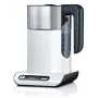 Bosch TWK8611P elektriskā tējkanna 1.5 L 2400 W antracīts, nerūsējošs tērauds, balts