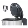 Bosch TWK8611P elektriskā tējkanna 1.5 L 2400 W antracīts, nerūsējošs tērauds, balts