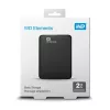 WESTERN DIGITAL Elements 2TB ārējais cietais disks USB-A 3.0