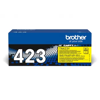Toner kasetne Brother TN-423Y dzeltena 3000 lpp