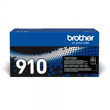 Brother TN-910BK oriģinālā melnā tonera kasetne, 1 gab.