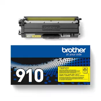 Tonera kasetne Brother TN910Y Ultra Jumbo 10000 lapas Dzeltena