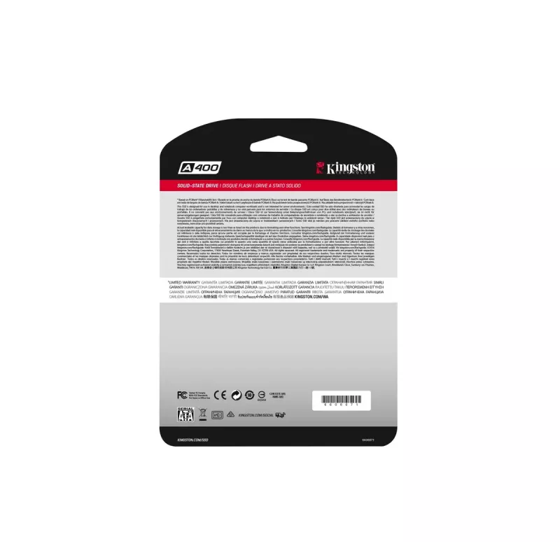 Kingston A400 480GB 2.5 inch SATA III SSD