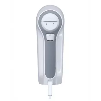 Braun HM 3135 WH roku mikseris 500 W pelēks, balts