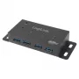 Hub LogiLink UA0149 USB 3.2 Gen 1 Type-A Pelēks
