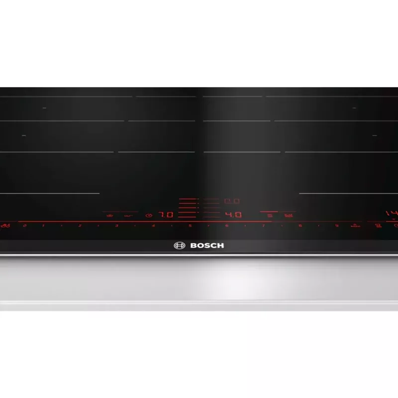 Bosch Serie 8 PXY875DC1E iebūvējamā indukcijas plīts virsma, 81 cm, 4 zonas, melna