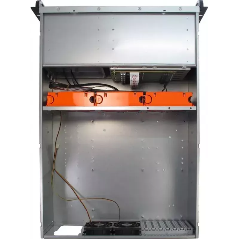 Korpusa servera Inter-Tech IPC 4U-4410 Rack Melns