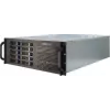 Korpusa servera Inter-Tech IPC 4U-4410 Rack Melns