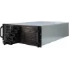 Korpusa servera Inter-Tech IPC 4U-4410 Rack Melns