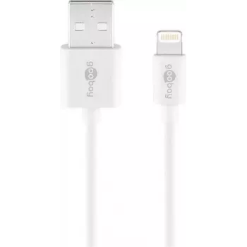 Goobay Lightning USB uzlādes un sinhronizācijas kabelis 2 m